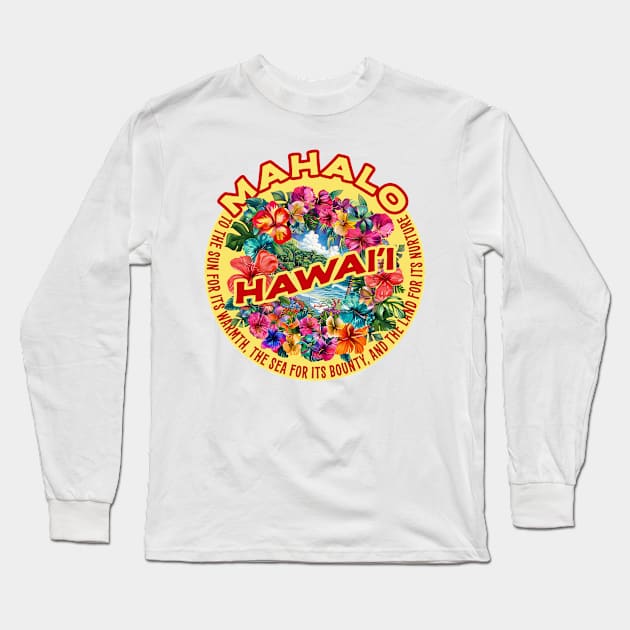 Hawaii Long Sleeve T-Shirt by jcombs